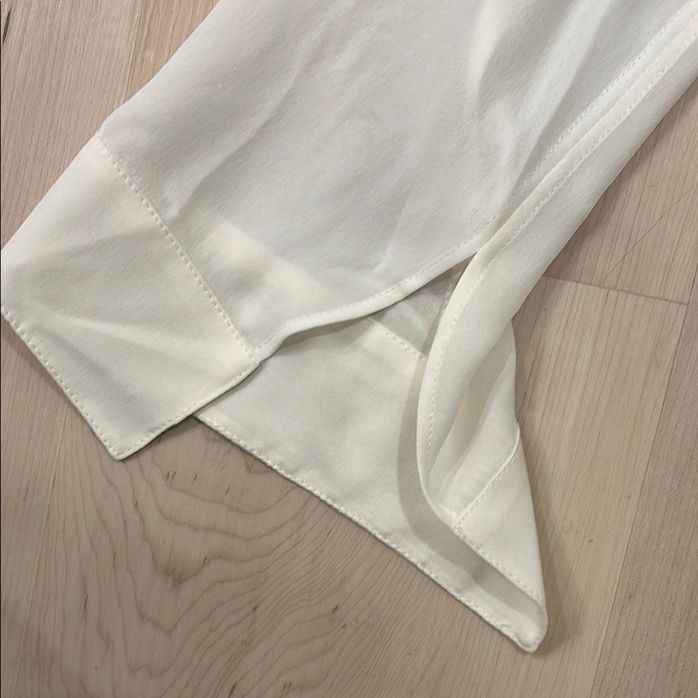Elizabeth and James Silk Lace-Up Blouse - Picture 10 of 10
